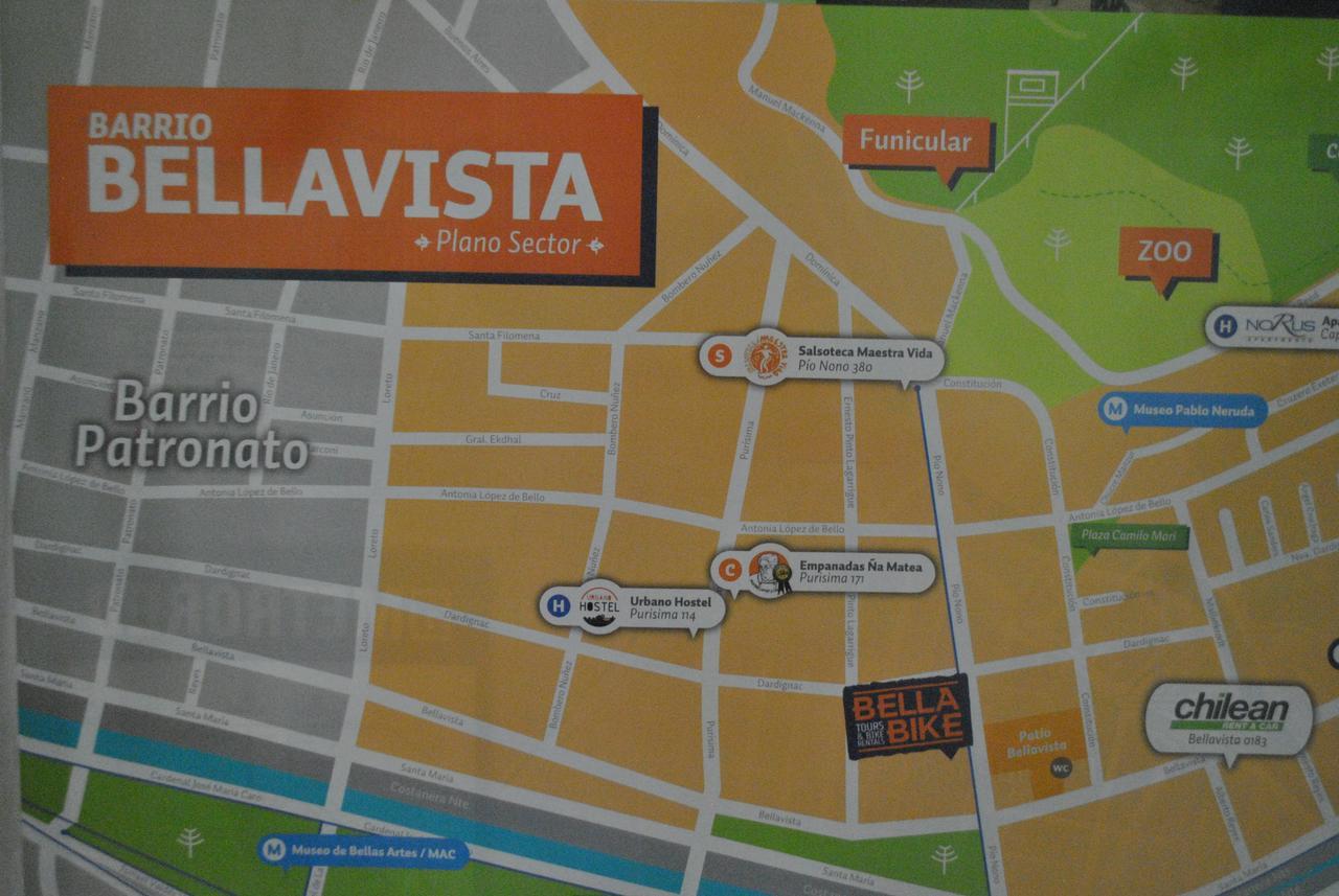 Urbano Hostel Сантяго Екстериор снимка